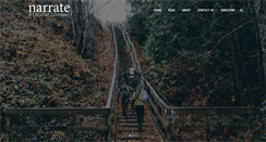 Desktop Screenshot of narratecreative.com